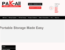 Tablet Screenshot of pakall.com